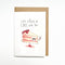 Life's a Piece of Cake With You | Greeting Card by Well Drawn. Australian Art Prints, Fashion and Homewares. Green Door Decor. www.greendoordecor.com.au