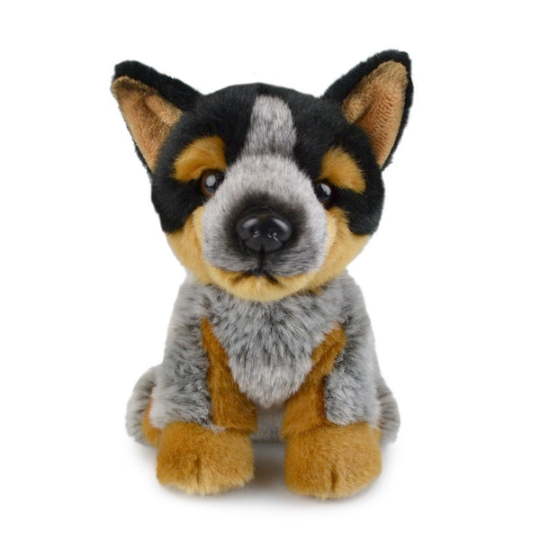 Lil Friends Blue Heeler | 18cm by Korimco. Australian Art Prints, Gifts, Fashion and Homewares. Green Door Decor. www.greendoordecor.com.au