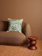 Linen Cushion (50cm) | Lilas Blue by Bonnie and Neil. Australian Art Prints, Fashion and Homewares. Green Door Decor. www.greendoordecor.com.au
