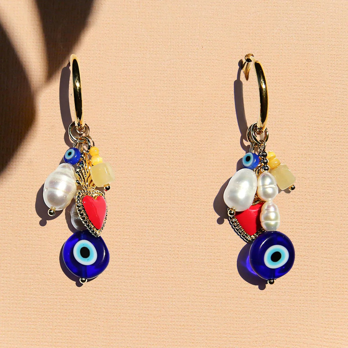 'Limoncello' Huggie Hoops by Kingston Jewellery. Australian Art Prints, Fashion and Homewares. Green Door Decor. www.greendoordecor.com.au