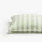 Linen Cushion (50cm) | Linear Green by Bonnie and Neil. Australian Art Prints and Homewares. Green Door Decor. www.greendoordecor.com.au