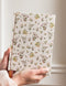 Linen Bound Journal (Lined) | Botanical Blooms by Bespoke Letterpress. Australian Art Prints, Fashion and Homewares. Green Door Decor. www.greendoordecor.com.au