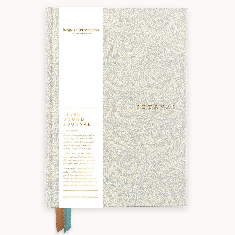 Linen Bound Journal (Lined) | Dune Thicket by Bespoke Letterpress. Australian Art Prints, Fashion and Homewares. Green Door Decor. www.greendoordecor.com.au