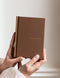 Linen Bound Pocket Journal (Lined) | Mocha by Bespoke Letterpress. Australian Art Prints, Gifts, Fashion and Homewares. Green Door Decor. www.greendoordecor.com.au