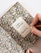 Linen Bound Pocket Journal (Lined) | Mocha by Bespoke Letterpress. Australian Art Prints, Gifts, Fashion and Homewares. Green Door Decor. www.greendoordecor.com.au