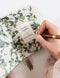 Linen Bound Pocket Journal (Bullet) | Saltmarsh Green by Bespoke Letterpress. Australian Art Prints, Gifts, Fashion and Homewares. Green Door Decor. www.greendoordecor.com.au