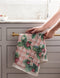 Linen Tea Towel | Strawberries by Bespoke Letterpress. Australian Art Prints, Gifts, Fashion and Homewares. Green Door Decor. www.greendoordecor.com.au