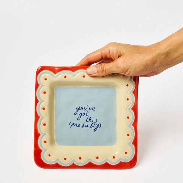 Lingo Tray | You Got This by Jones and Co. Australian Art Prints, Gifts, Fashion and Homewares. Green Door Decor. www.greendoordecor.com.au
