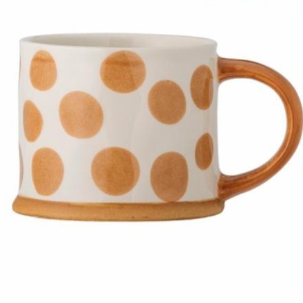 Linora Brown Mug | Various Designs by Bloomingville, French Bazaar. Australian Art Prints and Homewares. Green Door Decor. www.greendoordecor.com.au