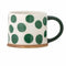 Linora Green Mug | Various Designs by Bloomingville, French Bazaar. Australian Art Prints and Homewares. Green Door Decor. www.greendoordecor.com.au