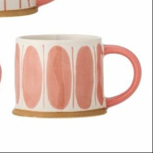 Linora Rose Mug | Various Designs by Bloomingville, French Bazaar. Australian Art Prints, Gifts, Fashion and Homewares. Green Door Decor. www.greendoordecor.com.au
