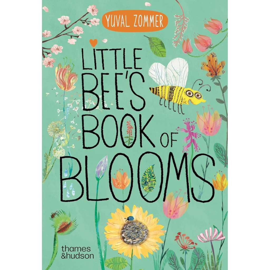 Little Bee's Book Of Blooms Book by Yuval Zommer. Australian Art Prints, Fashion and Homewares. Green Door Decor. www.greendoordecor.com.au
