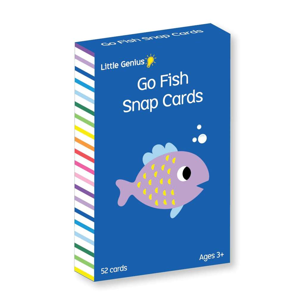 Little Genius Vol. 2 Snap Cards | Go Fish by Lake Press. Australian Art Prints, Gifts, Fashion and Homewares. Green Door Decor. www.greendoordecor.com.au