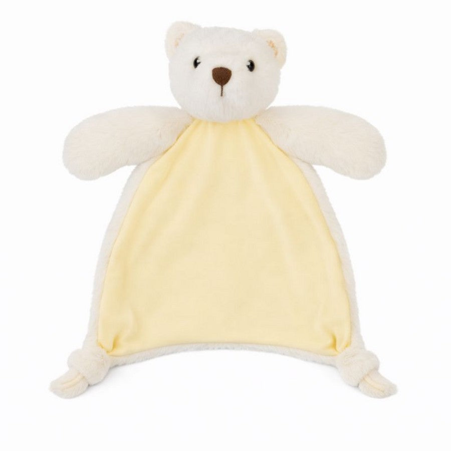 'Littlefoot' Bear Comforter | Warm White
