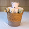 'Littlefoot Bear' Soft Toy | Floral Sweet Pink by Lily & George. Australian Art Prints, Fashion and Homewares. Green Door Decor. www.greendoordecor.com.au