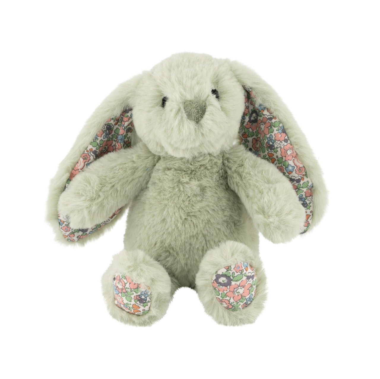 'Littlefoot Bunny' Soft Toy | Floral Jade by Lily & George. Australian Art Prints and Homewares. Green Door Decor. www.greendoordecor.com.au