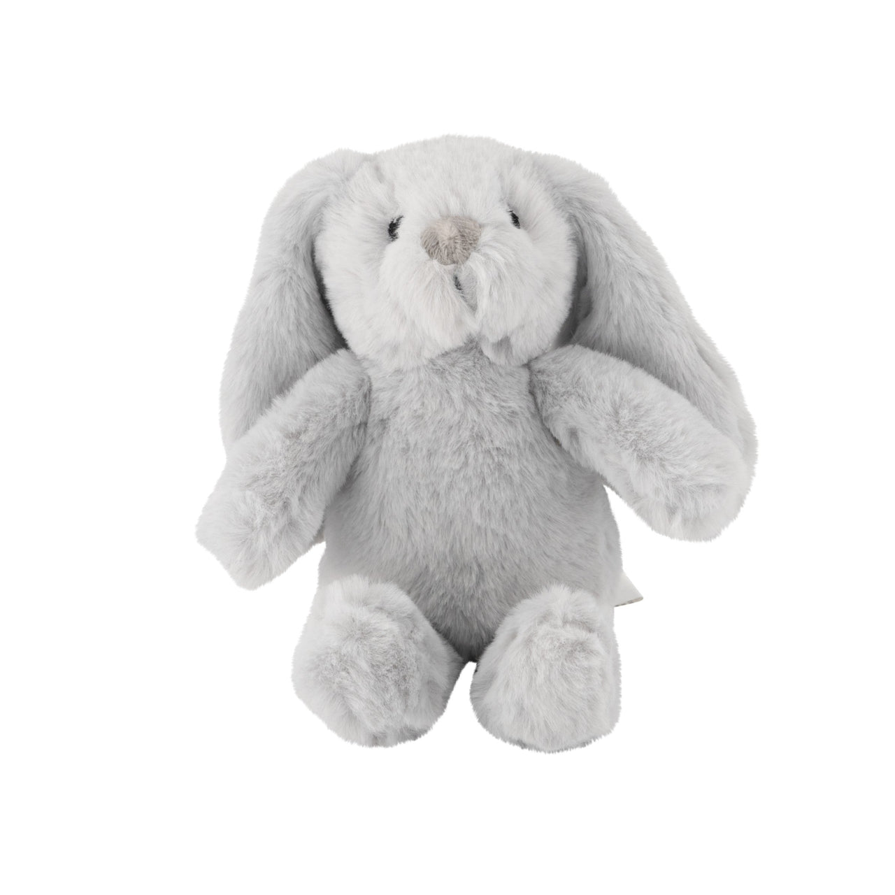 'Littlefoot Bunny' Soft Toy | Silver by Lily & George. Australian Art Prints and Homewares. Green Door Decor. www.greendoordecor.com.au