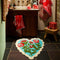 'Loretta' Bath Mat by Sage and Clare. Australian Art Prints, Gifts, Fashion and Homewares. Green Door Decor. www.greendoordecor.com.au