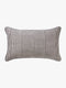 'Lottie' Rectangle Linen Cushion (65x40cm) | Indigo by L&M Home. Australian Art Prints, Gifts, Fashion and Homewares. Green Door Decor. www.greendoordecor.com.au