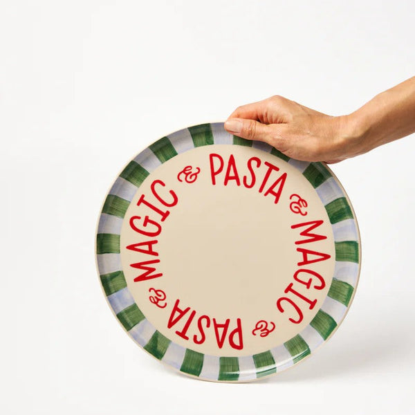 Love Notes Platter | Pasta Stripe by Jones and Co. Australian Art Prints, Gifts, Fashion and Homewares. Green Door Decor. www.greendoordecor.com.au