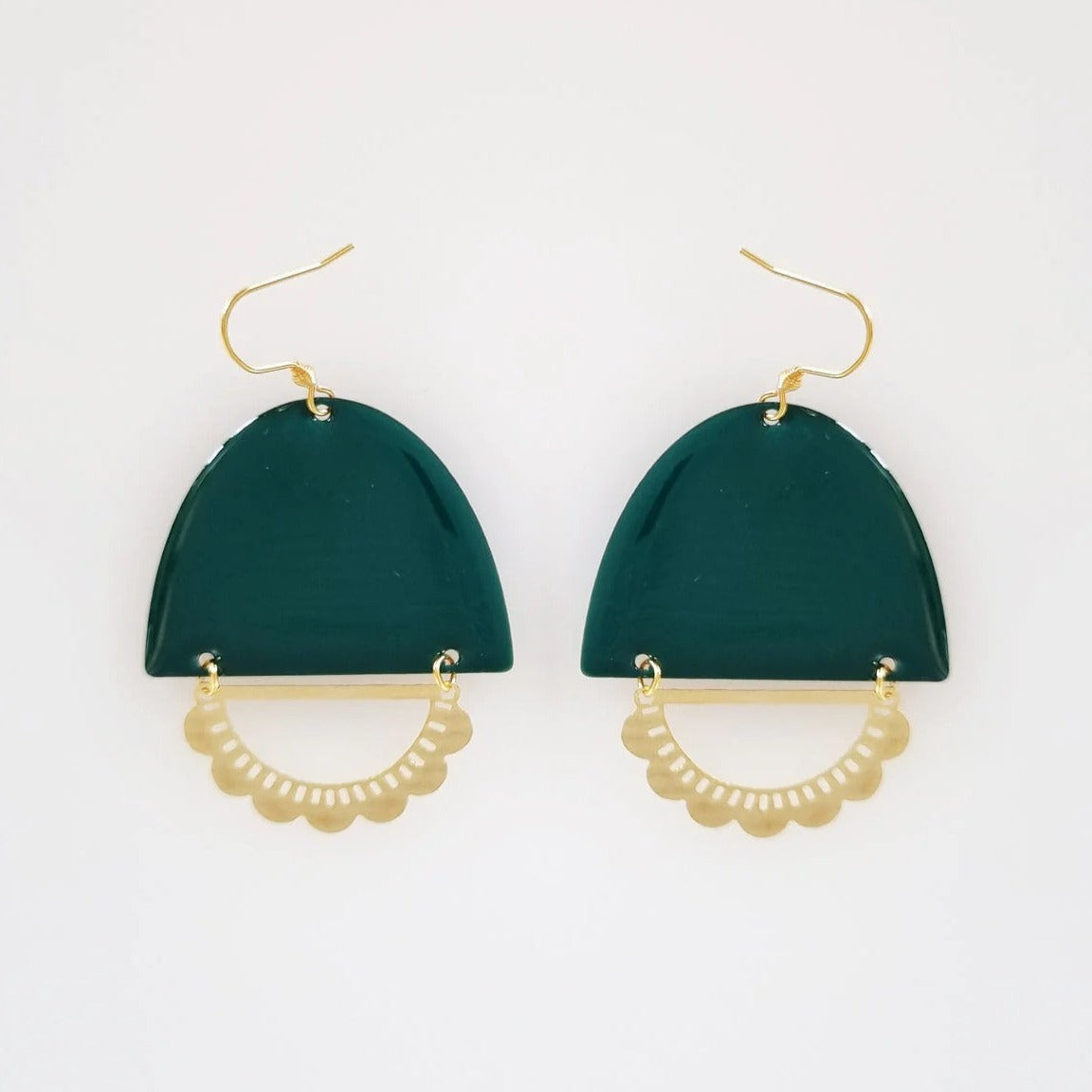Lovelace Earrings | Various Colours by Middle Child Jewellery. Australian Art Prints and Homewares. Green Door Decor. www.greendoordecor.com.au