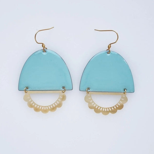 Lovelace Earrings | Various Colours by Middle Child Jewellery. Australian Art Prints and Homewares. Green Door Decor. www.greendoordecor.com.au