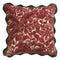 'Lucia' Embroidered Cushion | Crimson by Sage and Clare. Australian Art Prints and Homewares. Green Door Decor. www.greendoordecor.com.au