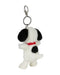 Lucky Snoopy Fuzzy Keychain Cream (10cm) | Green Door Decor. Australian Art Prints, Gifts, Fashion and Homewares. Green Door Decor. www.greendoordecor.com.au