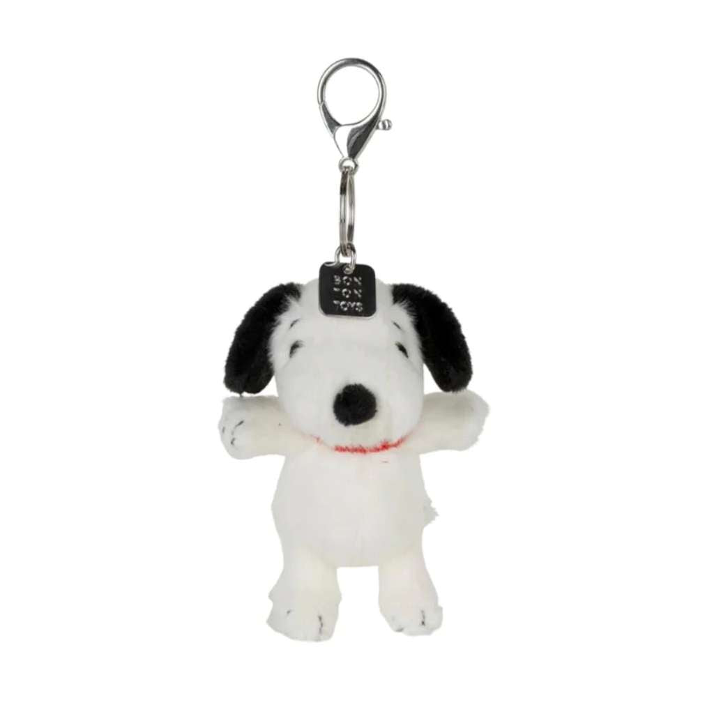 Lucky Snoopy Fuzzy Keychain Cream (10cm) | Green Door Decor. Australian Art Prints, Gifts, Fashion and Homewares. Green Door Decor. www.greendoordecor.com.au