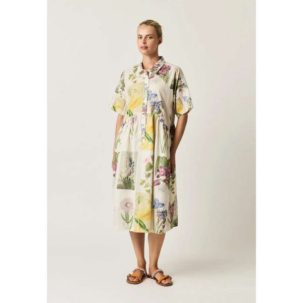 Luma Dress | Archive Floral by Nancybird. Australian Art Prints, Gifts, Fashion and Homewares. Green Door Decor. www.greendoordecor.com.au