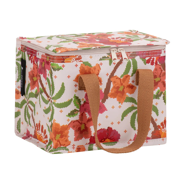 Holiday Lunch Bag | Hibiscus Retreat by Kollab. Australian Art Prints, Gifts, Fashion and Homewares. Green Door Decor. www.greendoordecor.com.au
