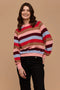 Lurex Stripe Knit Jumper by Frock Me Out. Australian Art Prints and Homewares. Green Door Decor. www.greendoordecor.com.au
