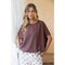 Lush Top | Cacao by Humidity Lifestyle. Australian Art Prints, Gifts, Fashion and Homewares. Green Door Decor. www.greendoordecor.com.au