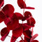 Faux Flowers | Luxe Velvet Eucalyptus Spray Red by Florabelle. Australian Art Prints and Homewares. Green Door Decor. www.greendoordecor.com.au