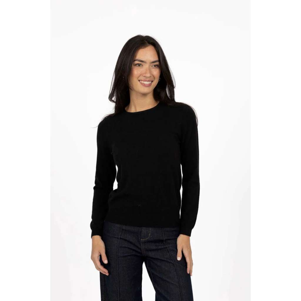 Mae Jumper | Black by Humidity Lifestyle. Australian Art Prints, Gifts, Fashion and Homewares. Green Door Decor. www.greendoordecor.com.au