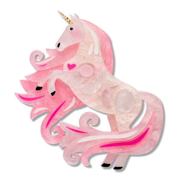 Magical Ally Brooch | Erstwilder x Pete Cromer Fairy Tales Collection. Australian Art Prints, Gifts, Fashion and Homewares. Green Door Decor. www.greendoordecor.com.au