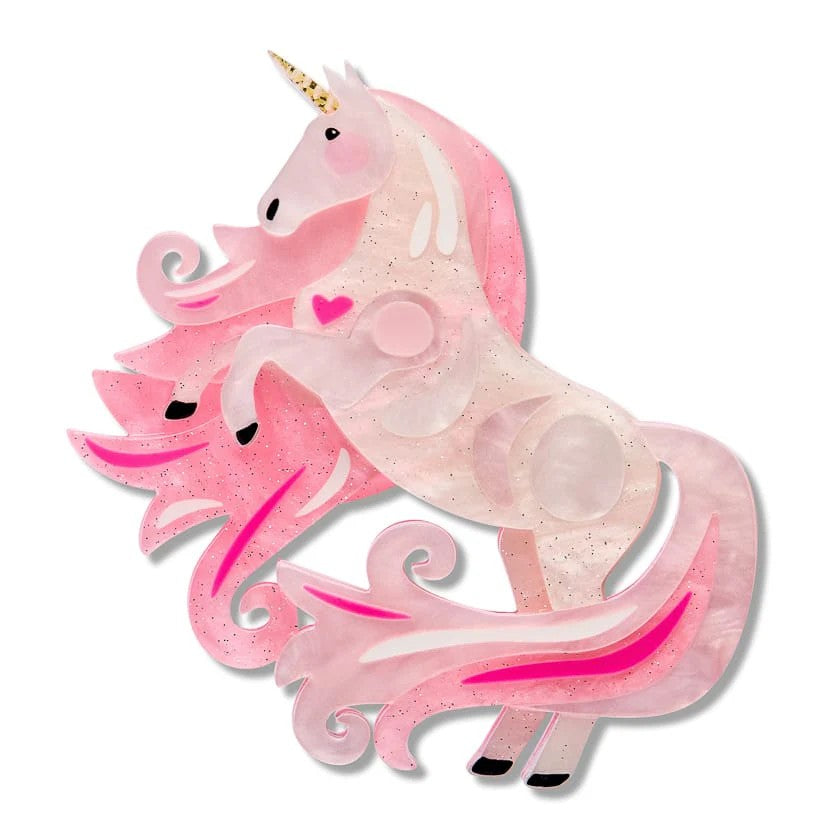 Magical Ally Brooch | Erstwilder x Pete Cromer Fairy Tales Collection. Australian Art Prints, Gifts, Fashion and Homewares. Green Door Decor. www.greendoordecor.com.au