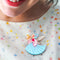 Magical Makeover Brooch | Erstwilder x Pete Cromer Fairy Tales Collection. Australian Art Prints, Gifts, Fashion and Homewares. Green Door Decor. www.greendoordecor.com.au