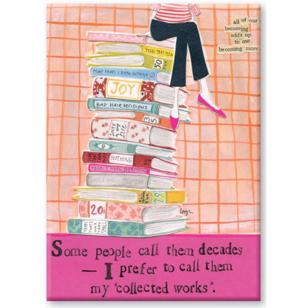 Magnet | Collected Works by Vevoke. Australian Art Prints and Homewares. Green Door Decor. www.greendoordecor.com.au