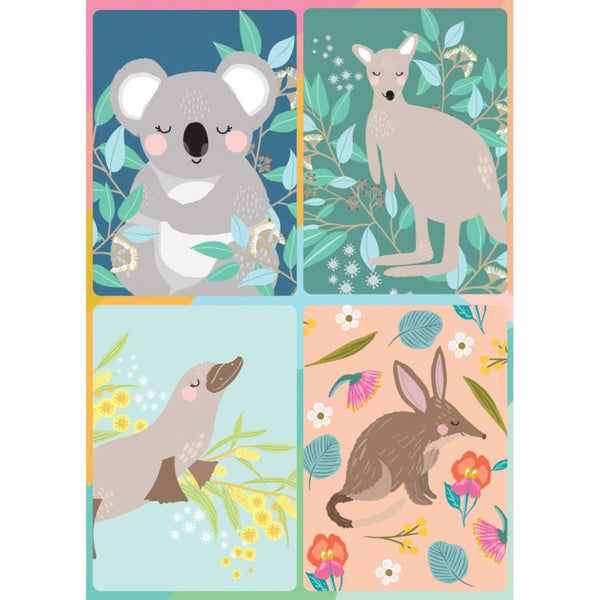 Magnet Greeting Card - Christie Williams | Cute Aussie Animals by Aero Images. Australian Art Prints and Homewares. Green Door Decor. www.greendoordecor.com.au