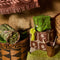 'Magnolia' Makeup Bag | Cactus Green by Sage and Clare. Australian Art Prints, Gifts, Fashion and Homewares. Green Door Decor. www.greendoordecor.com.au