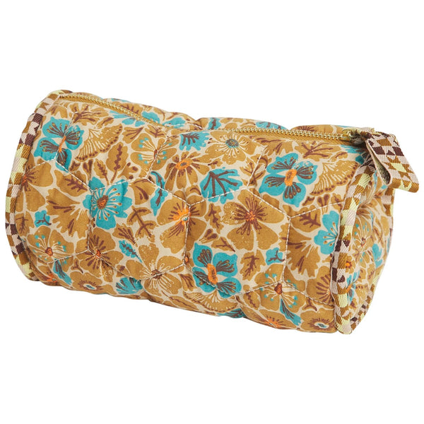 'Magnolia' Makeup Bag | Turquoise by Sage and Clare. Australian Art Prints, Gifts, Fashion and Homewares. Green Door Decor. www.greendoordecor.com.au