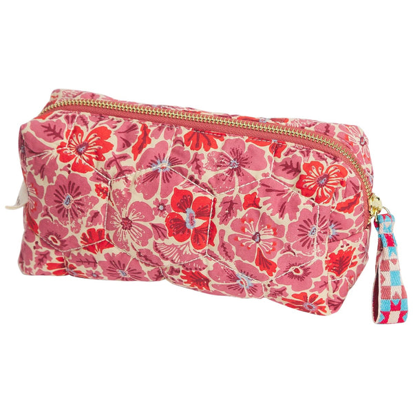 'Magnolia' Travel Pouch | Poppy by Sage and Clare. Australian Art Prints, Gifts, Fashion and Homewares. Green Door Decor. www.greendoordecor.com.au
