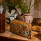 'Magnolia' Travel Pouch | Turquoise by Sage and Clare. Australian Art Prints, Gifts, Fashion and Homewares. Green Door Decor. www.greendoordecor.com.au