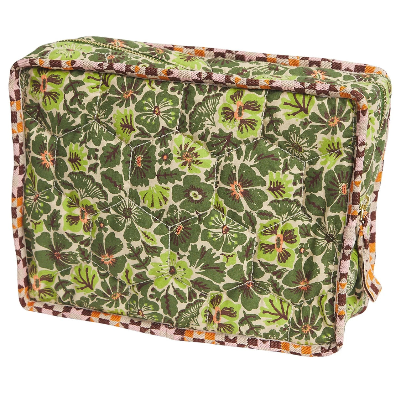 'Magnolia' Vanity Bag | Cactus Green by Sage and Clare. Australian Art Prints, Gifts, Fashion and Homewares. Green Door Decor. www.greendoordecor.com.au