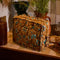 'Magnolia' Vanity Bag | Turquoise by Sage and Clare. Australian Art Prints, Gifts, Fashion and Homewares. Green Door Decor. www.greendoordecor.com.au