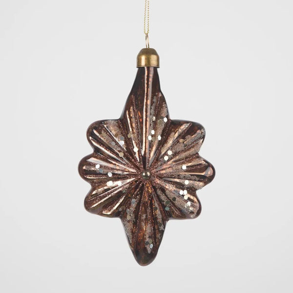Majestic Star Tree Decoration - Bronze | Christmas Hanging Decorations by Florabelle. Australian Art Prints and Homewares. Green Door Decor. www.greendoordecor.com.au