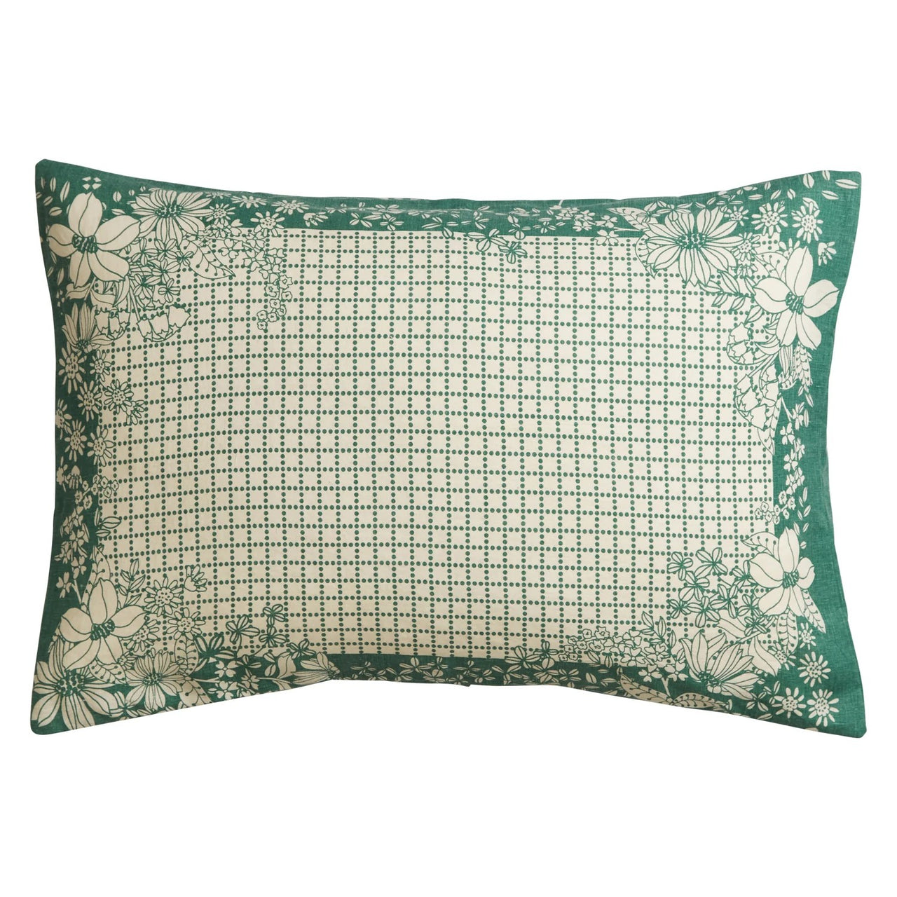 'Mallorie' Linen Standard Pillowcase Set | Forest by Sage and Clare. Australian Art Prints and Homewares. Green Door Decor. www.greendoordecor.com.au