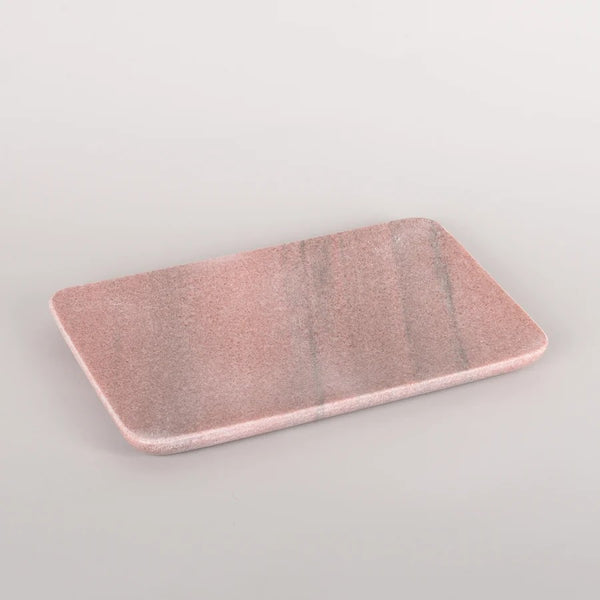 Marble Tray with Rounded Edge | Pink by New Direction Imports. Australian Art Prints, Gifts, Fashion and Homewares. Green Door Decor. www.greendoordecor.com.au