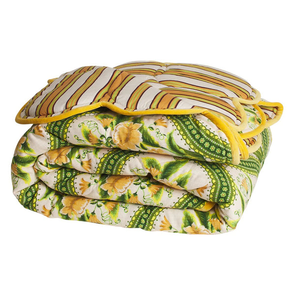 'Margaret' Scalloped Coverlet by Sage and Clare. Australian Art Prints and Homewares. Green Door Decor. www.greendoordecor.com.au